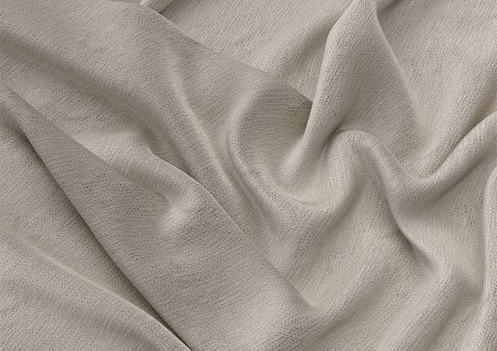 Lucerne Faux Silk, Lunar Grey - Roman Blind - Image 4